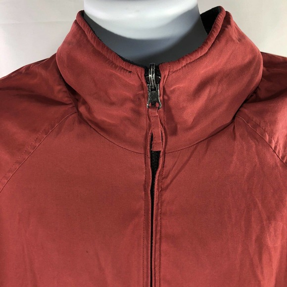 MUNSINGWEAR REVERSIBLE JACKET LARGE FLEECE FULL ZIP MOCK NECK LONG SLEEVE COAT - Picture 11 of 16